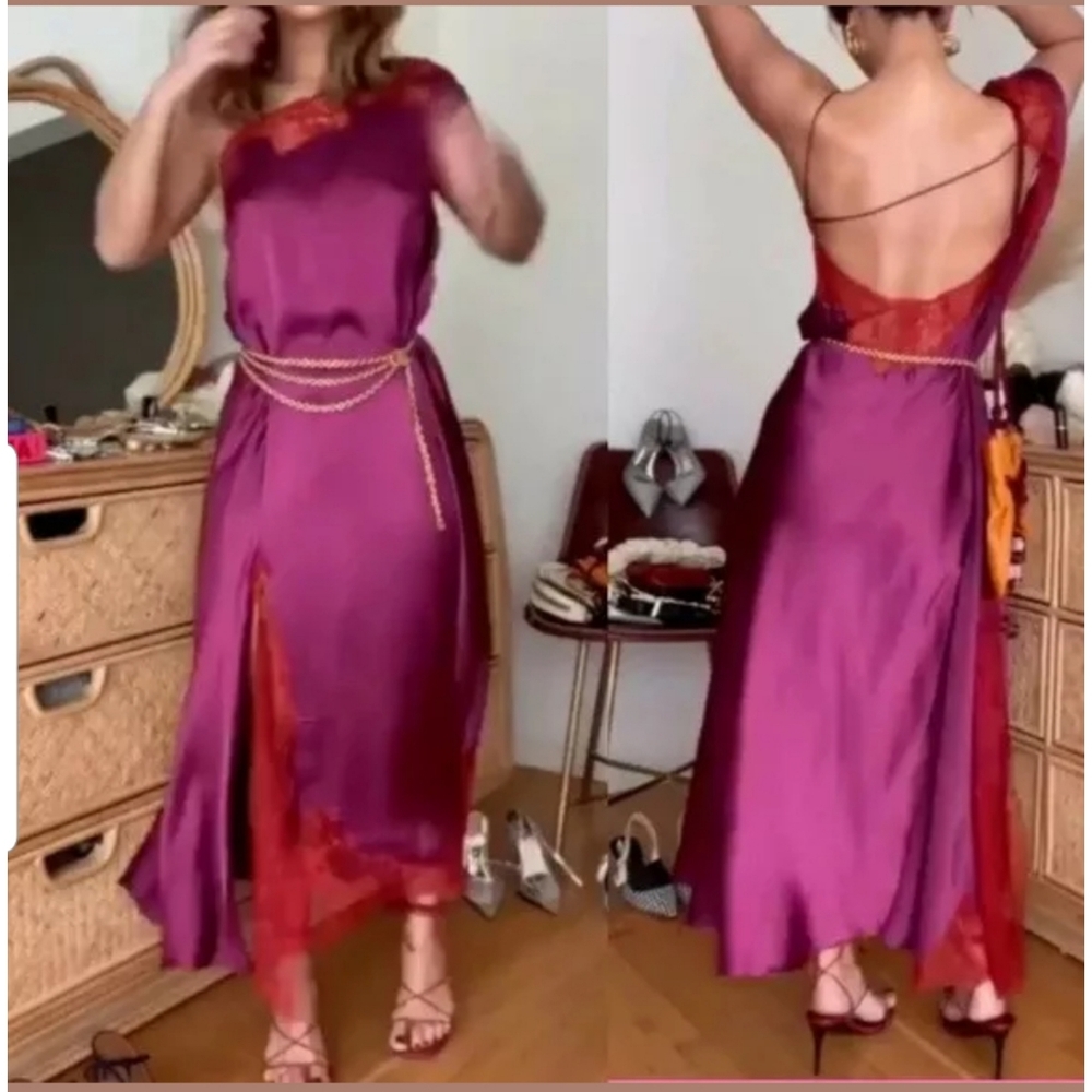 Zara lace dress campaign collection